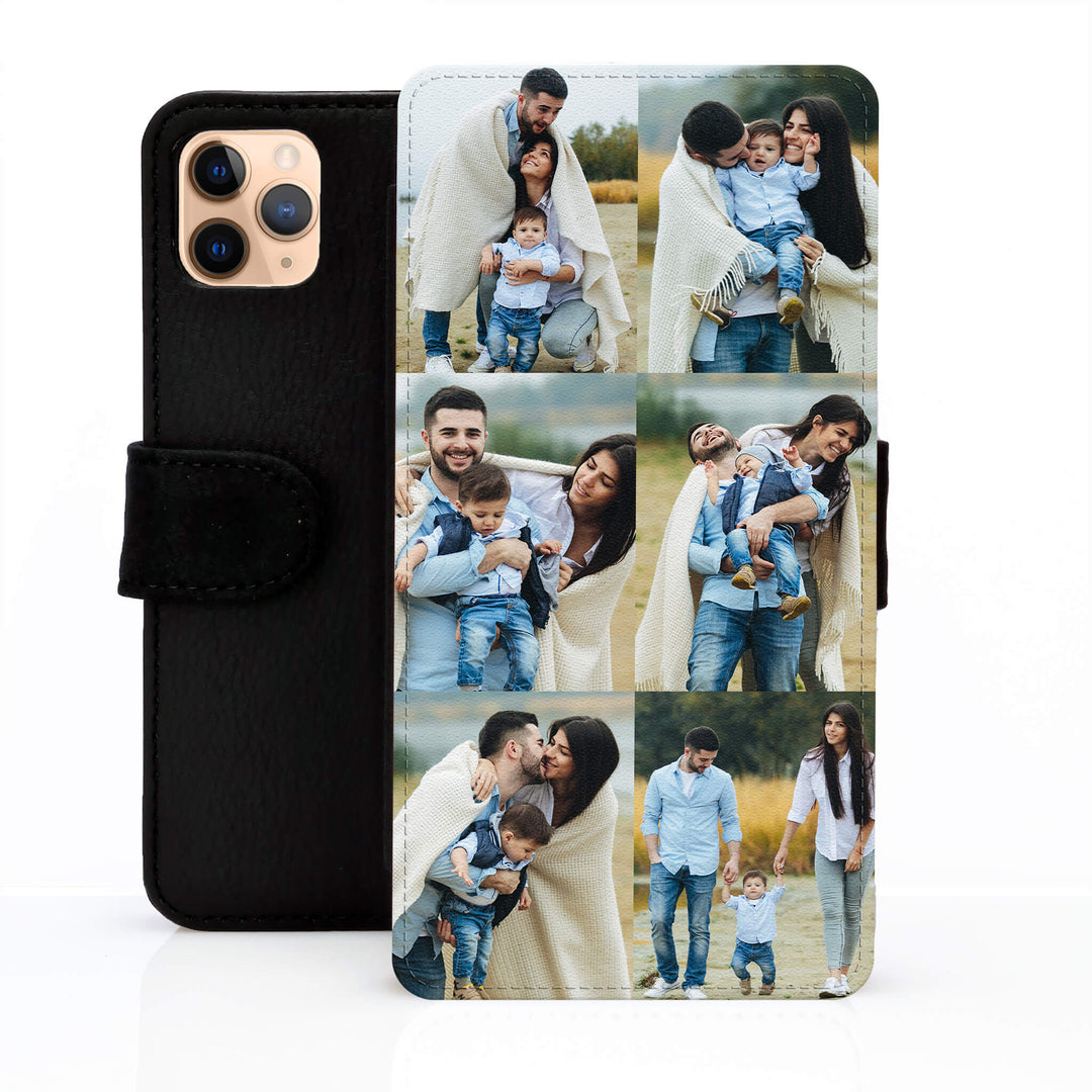 6 Photo iPhone Leather Wallet Case