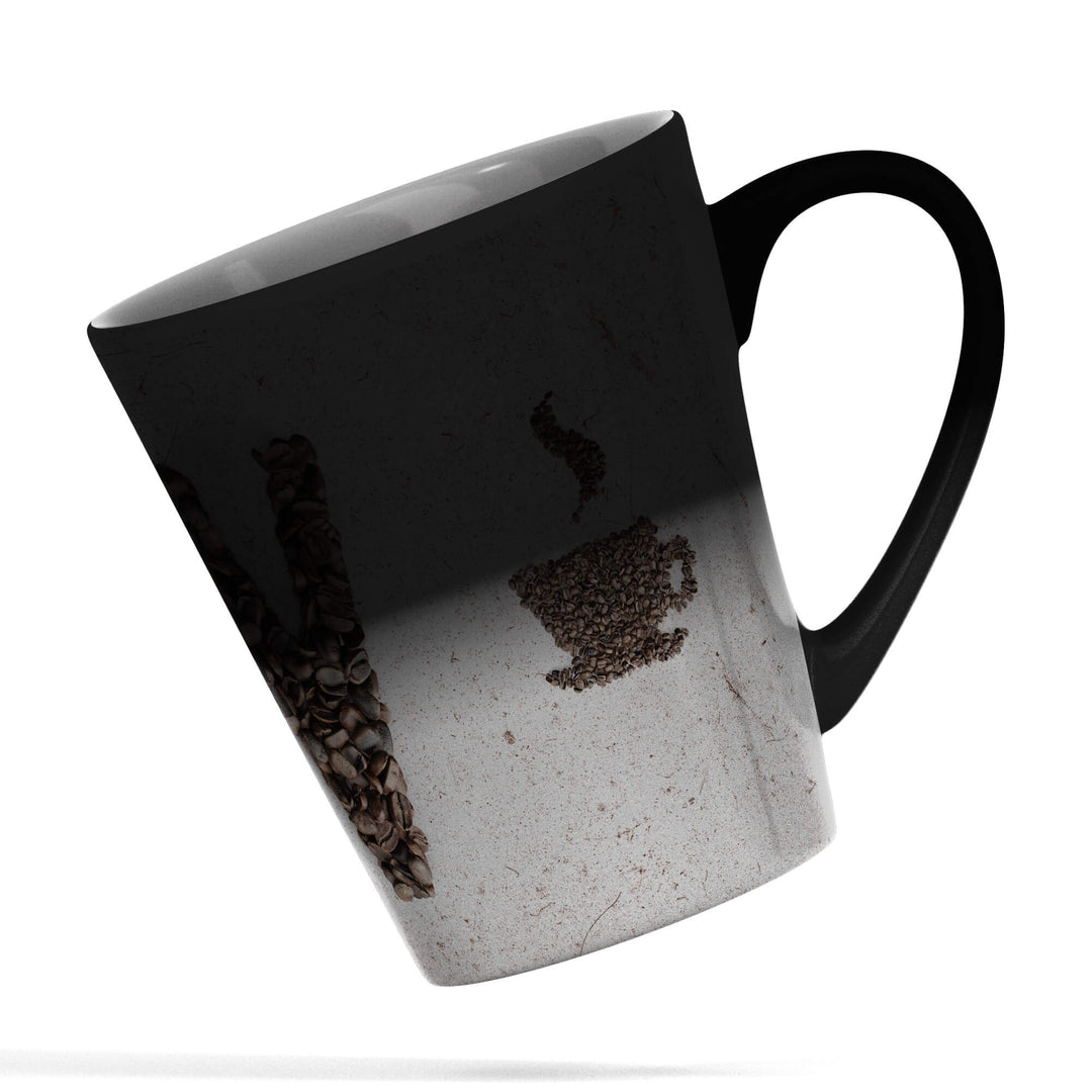 Initial Coffee Beans Magic Latte Mug