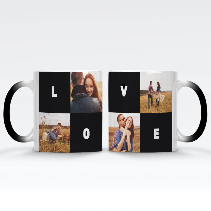 4 Photo & Text Magic Mug