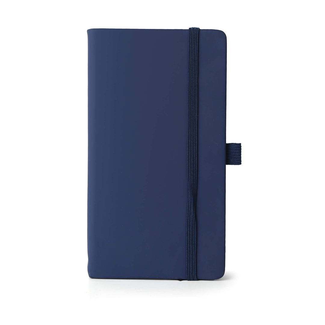 Custom A6 Notebook And Metal Pen Set -  Blue