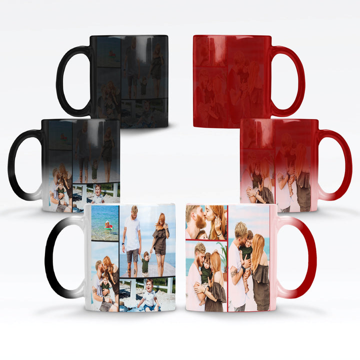 7 Photo Collage Magic Mug