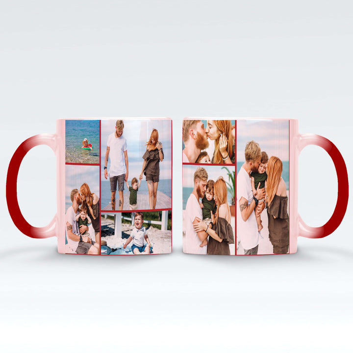 7 Photo Collage Magic Mug