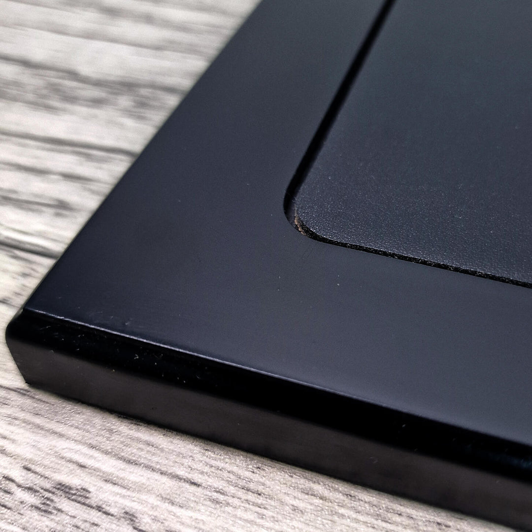 9 Pieces Black wooden Desk Set