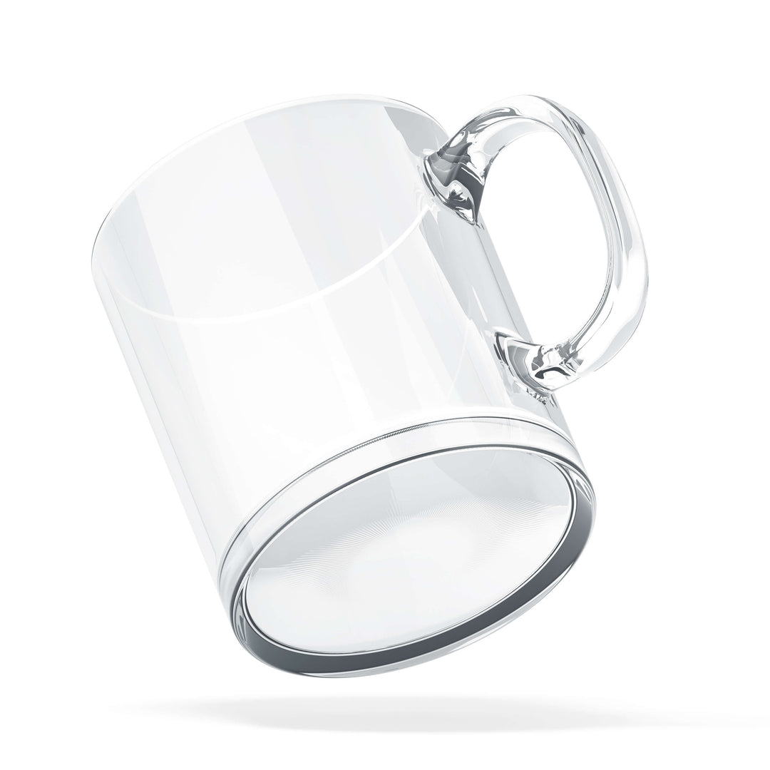 Initials Glass Mug - Spinner Theme