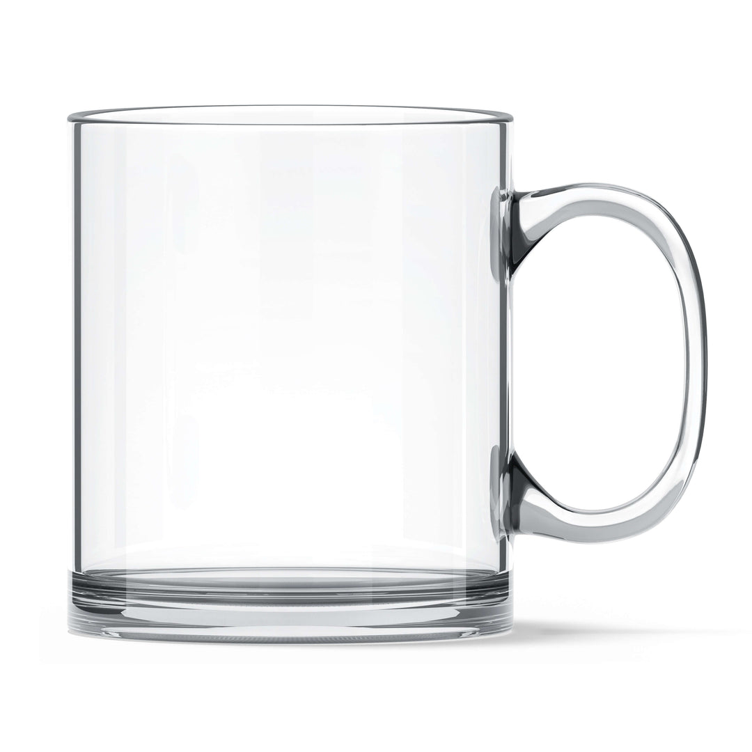 Name Glass Mug - Geometric Pattern