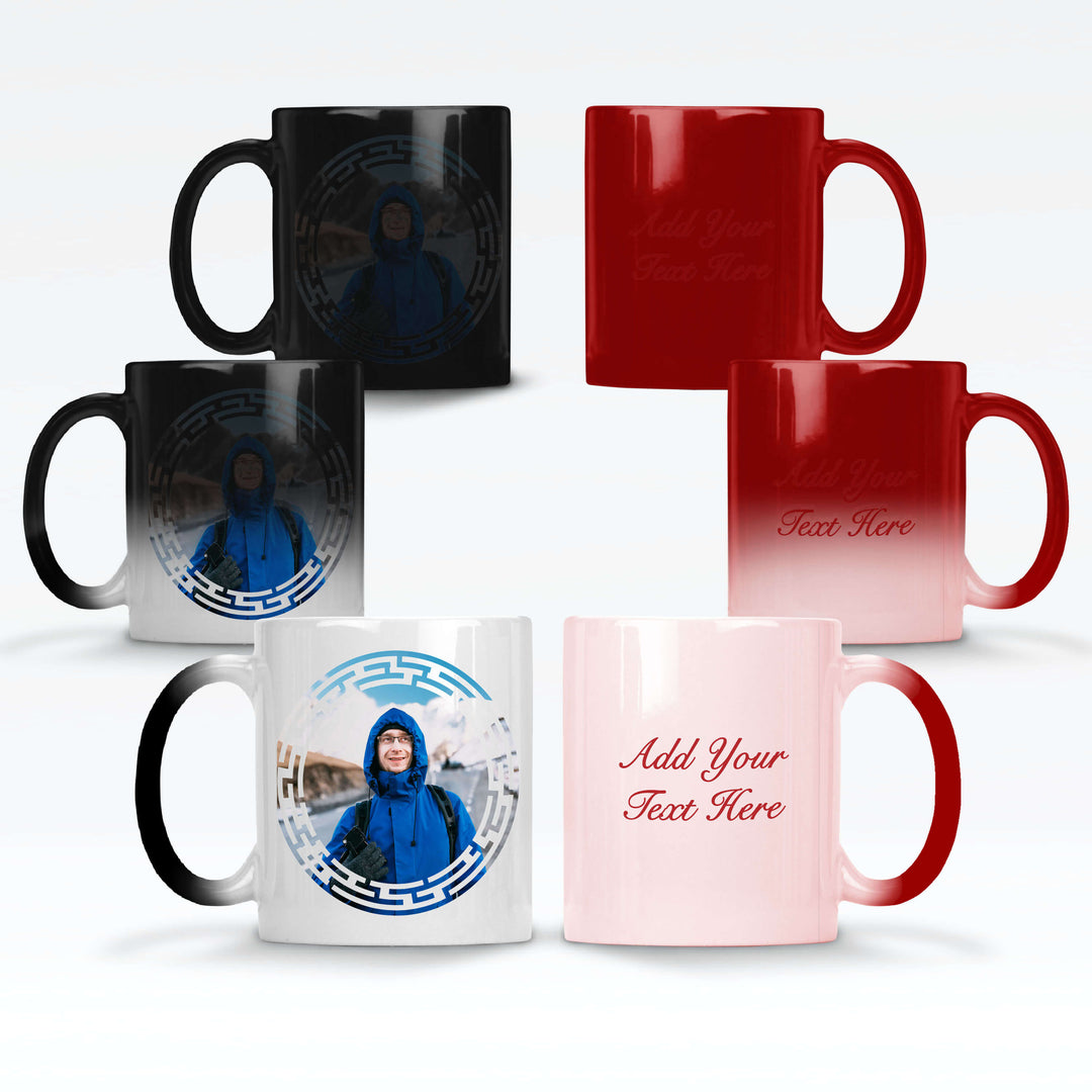 Maze Photo And Text Magic Mug