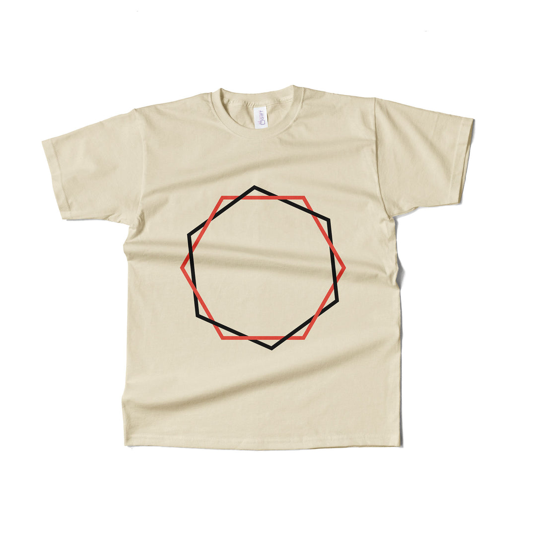 Congruent Hexagons Custom T-shirt