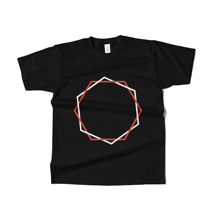 Congruent Hexagons Custom T-shirt