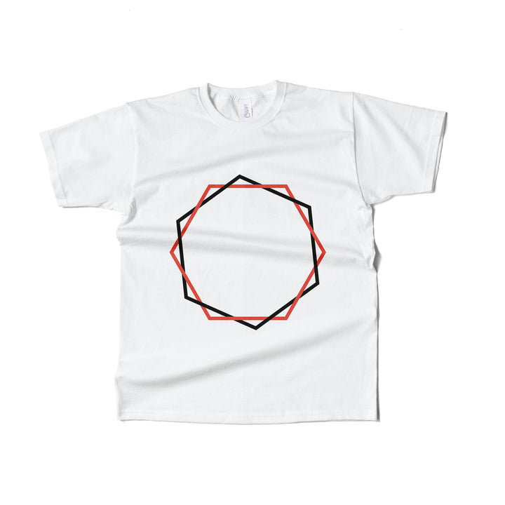 Congruent Hexagons Custom T-shirt