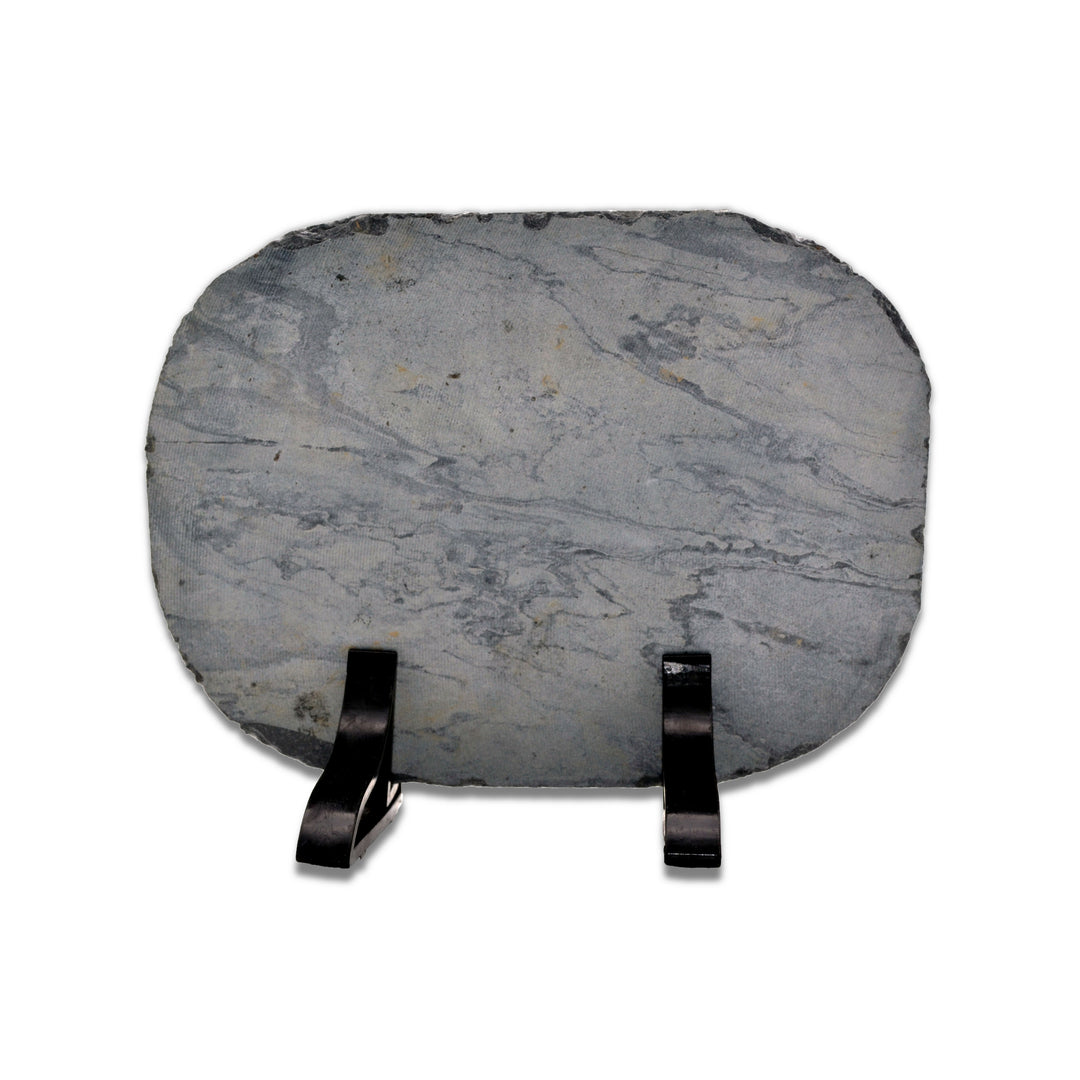 Oval Rock Photo Slate