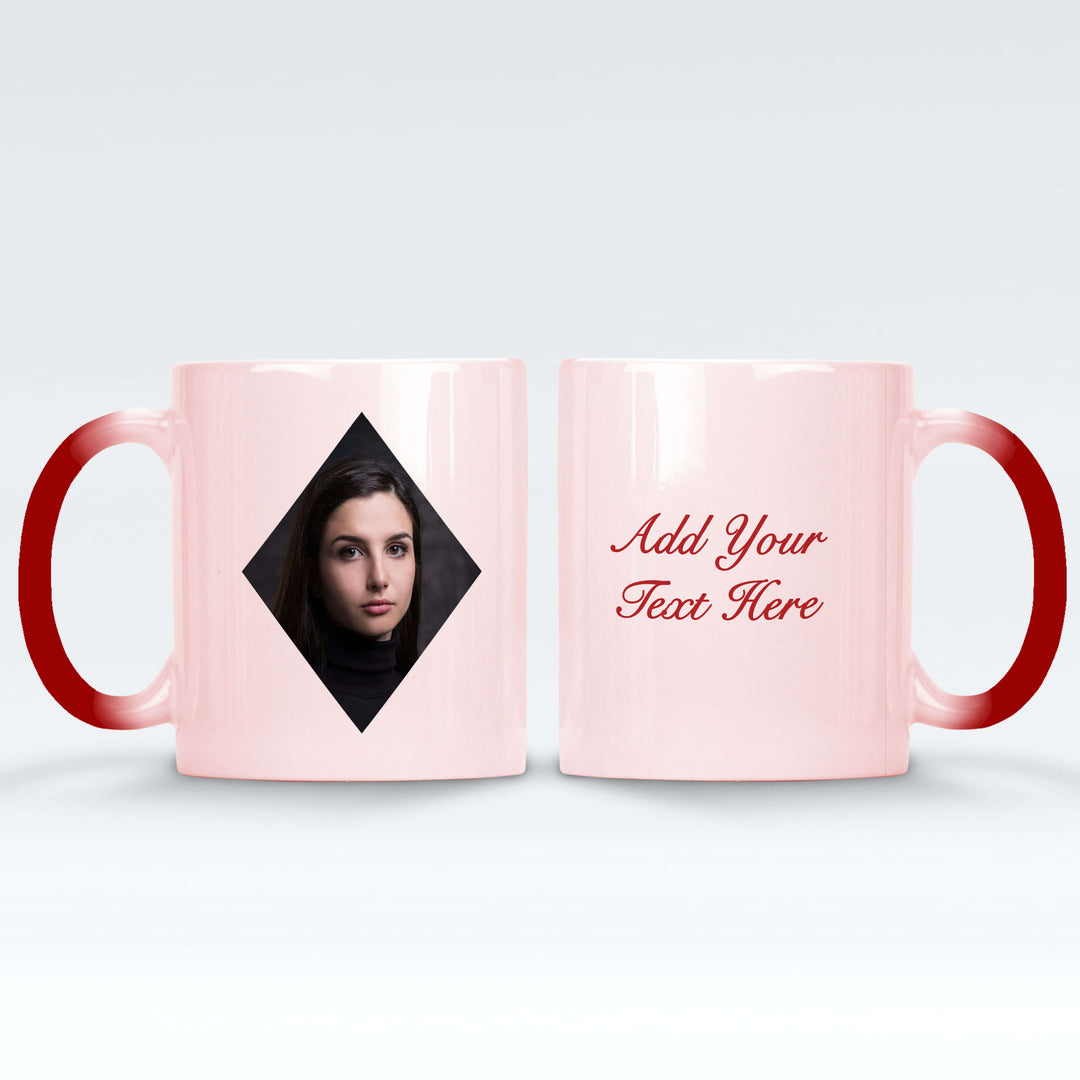 Diamond Photo & Text Magic Mug