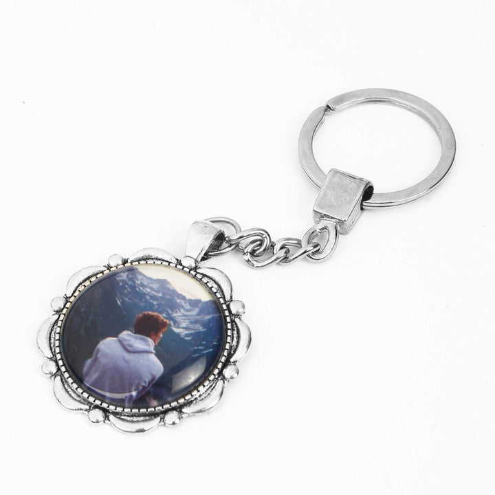 Crystal Photo Keyrings