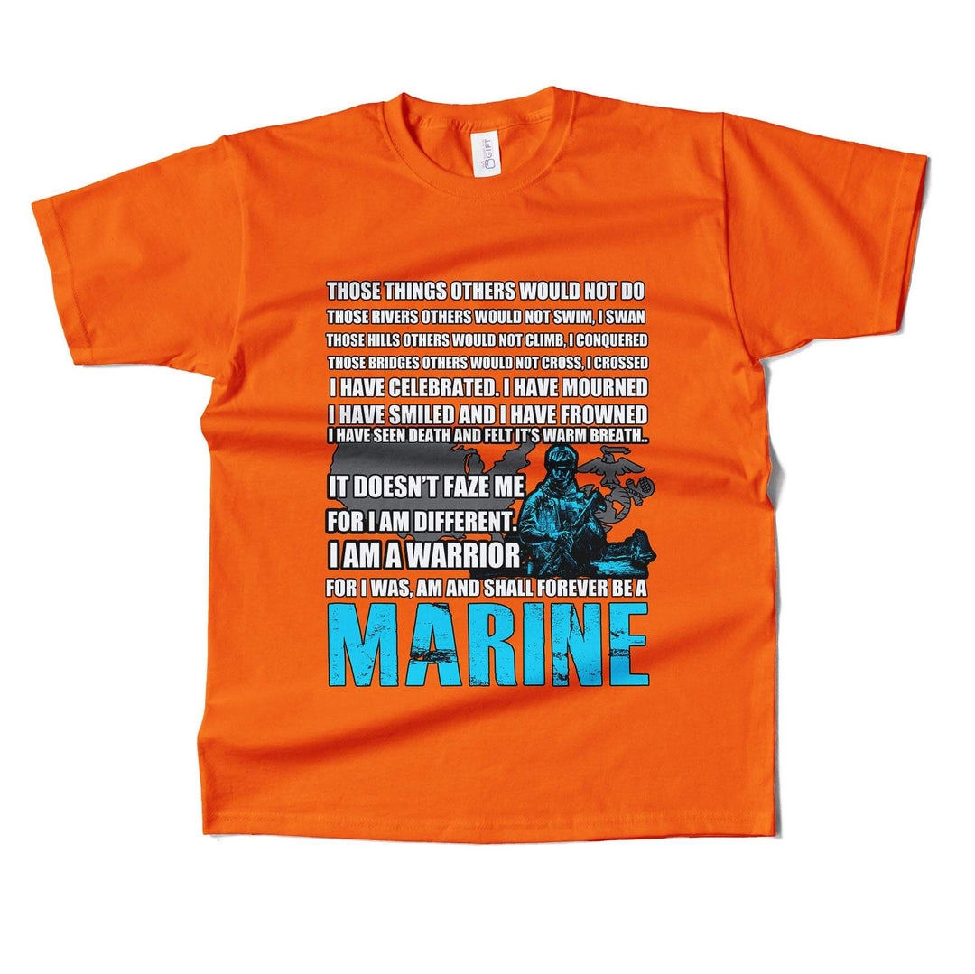 Forever Be A Marine T-shirt