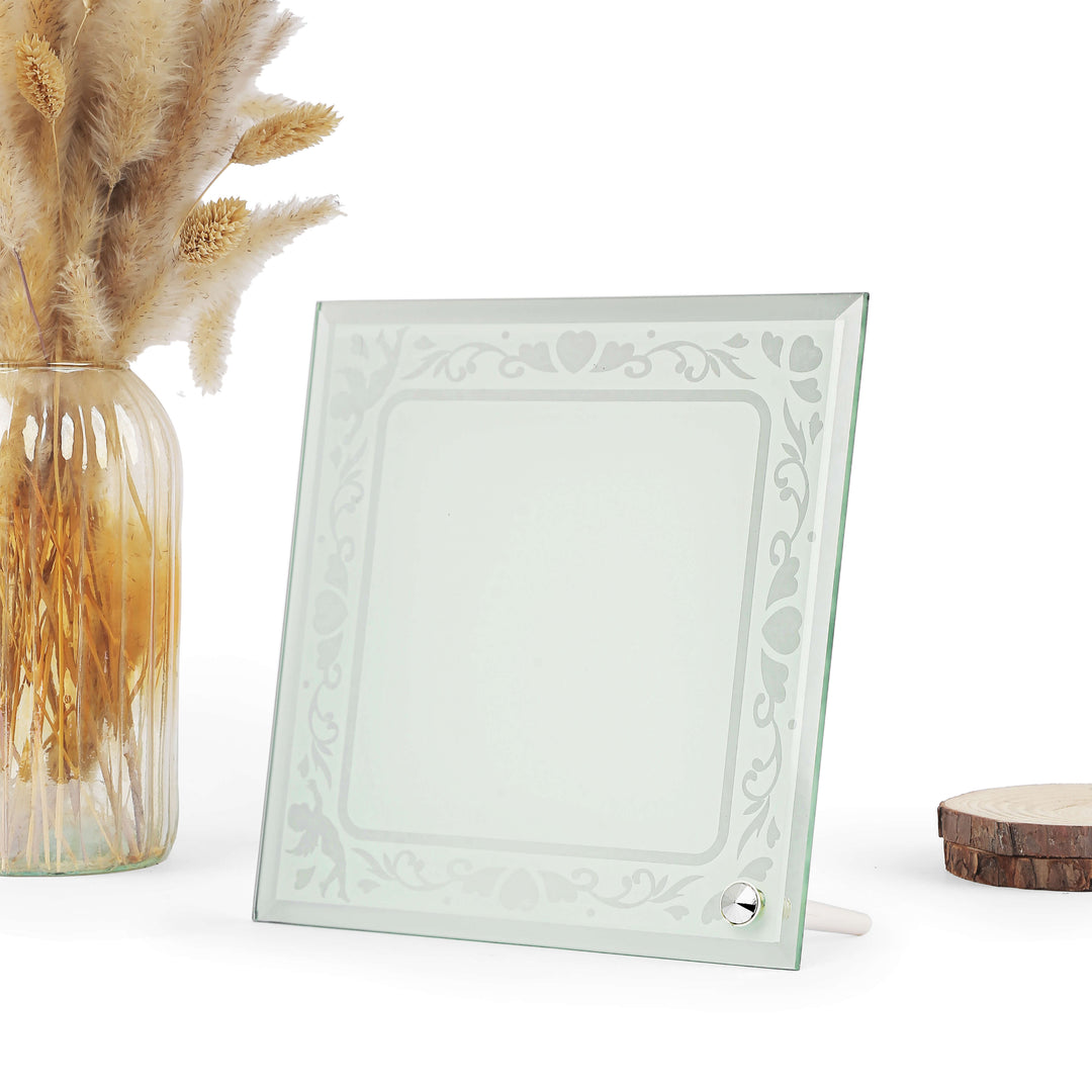 Glass Mirror Photo Blocks