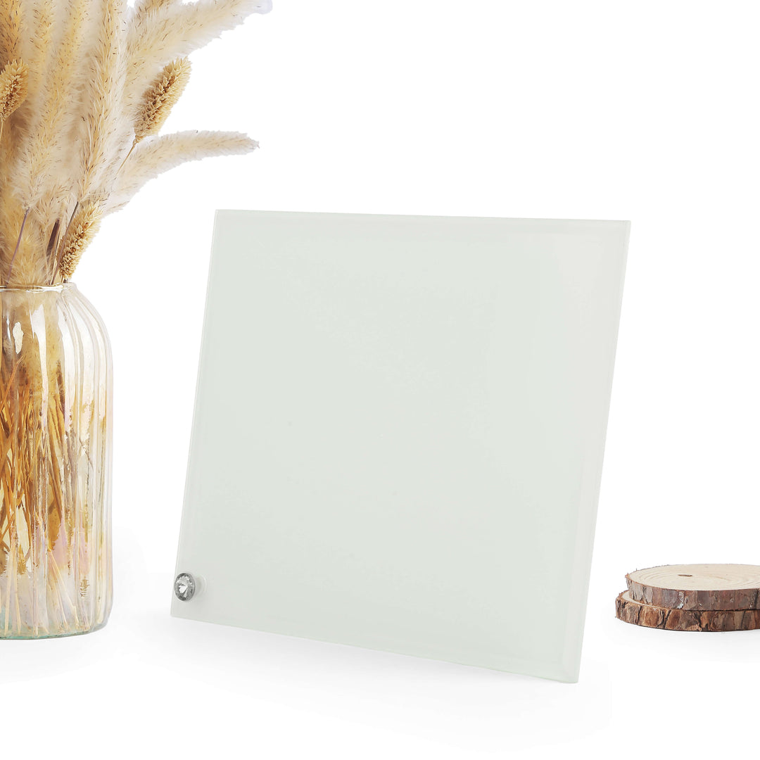 Glass Mirror Photo Blocks