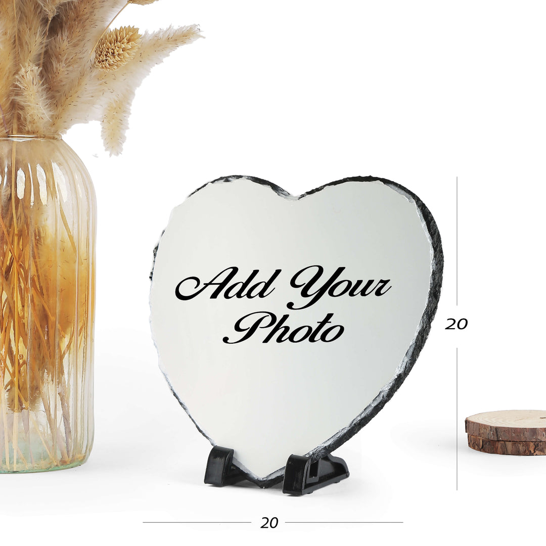 Rock Photo Slates - Heart
