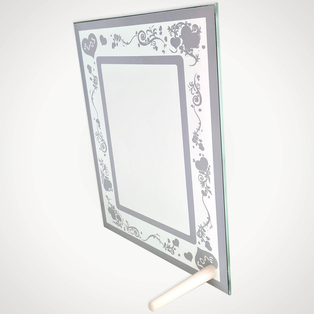 Love Glass Mirror Photo Frame  18×23