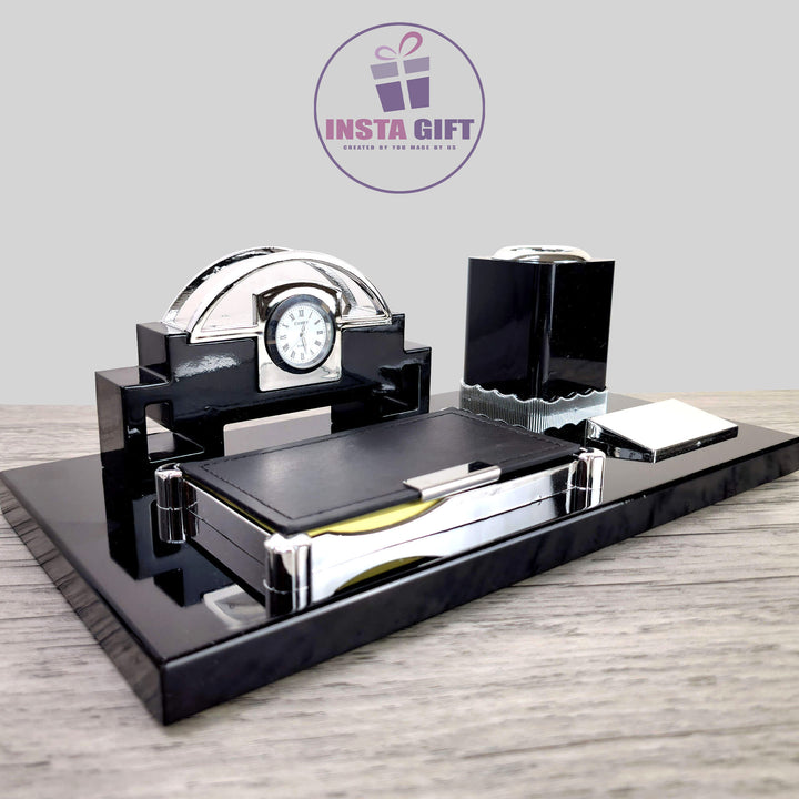 Modern Desk Set - Black