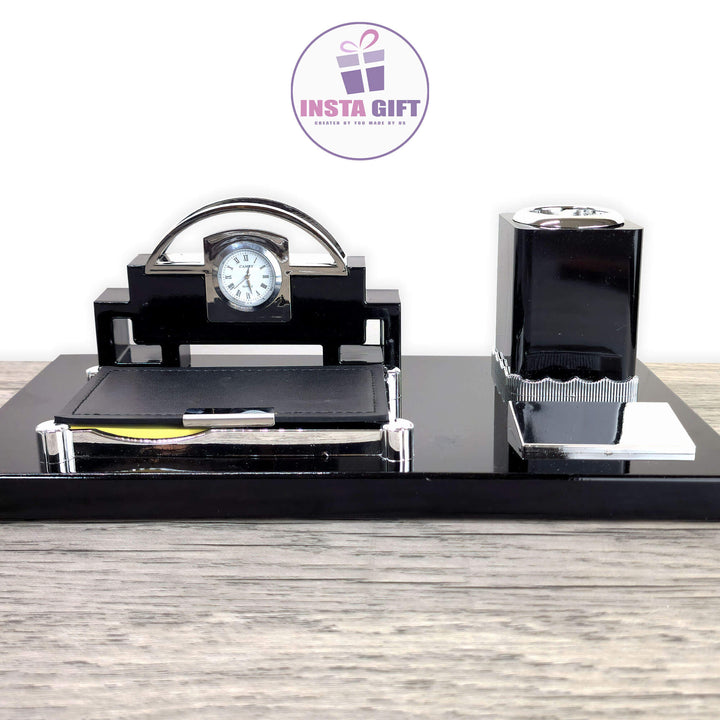 Modern Desk Set - Black