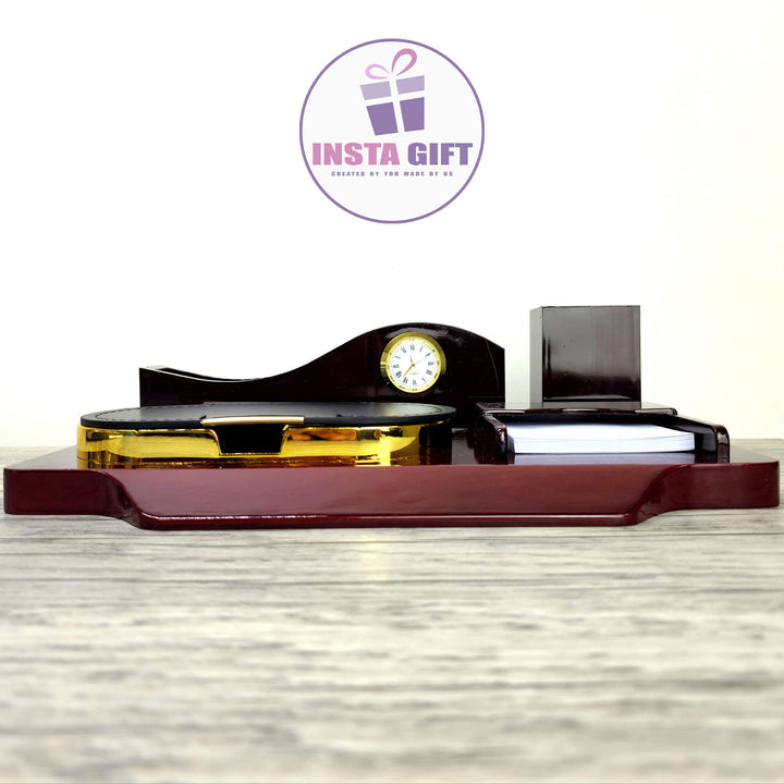 Modern Desk Set - Brown