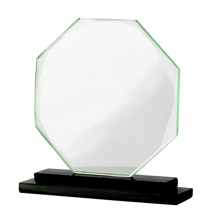Personalised Crystal Shield - Octagon Shape