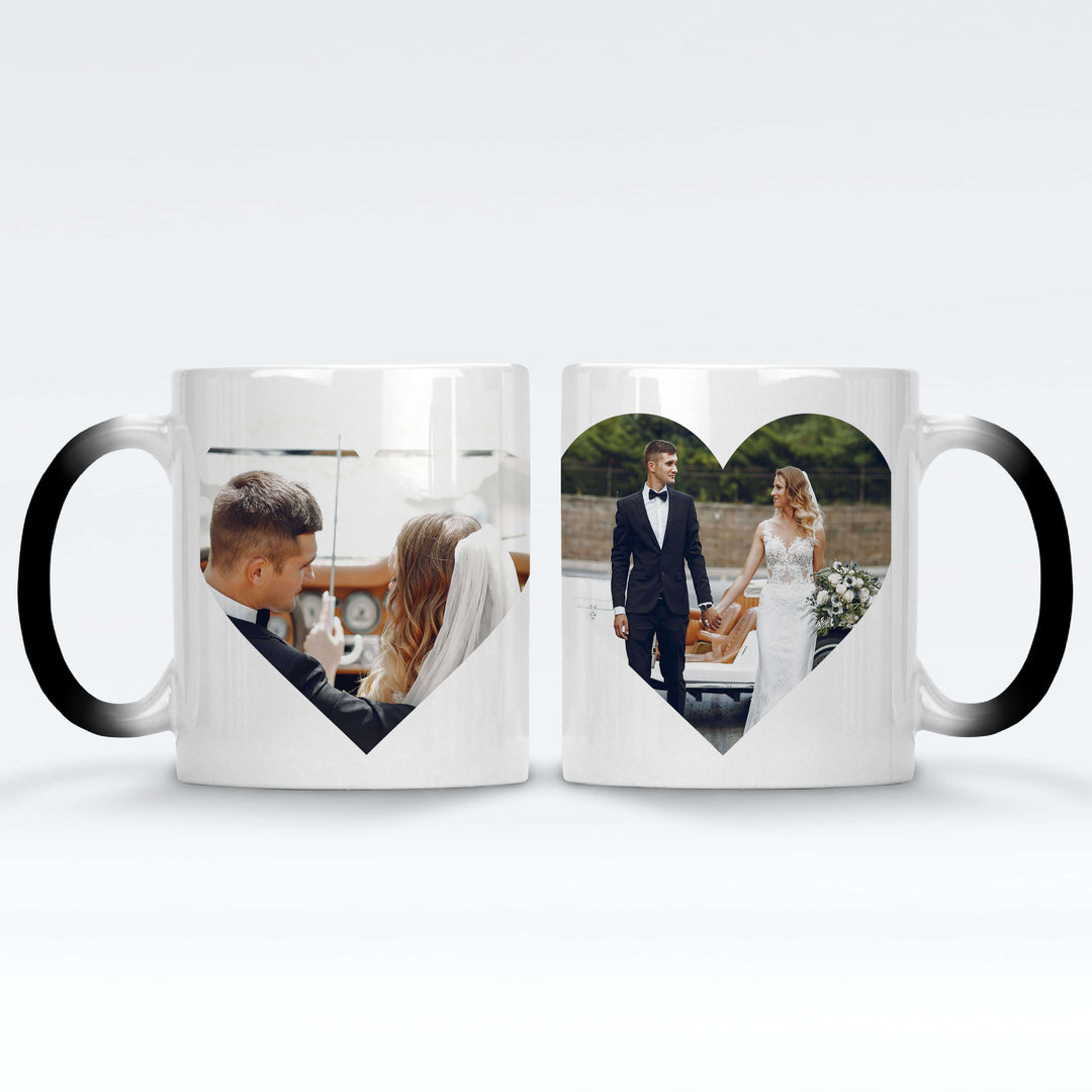 2 Hearts Picture Magic Mug