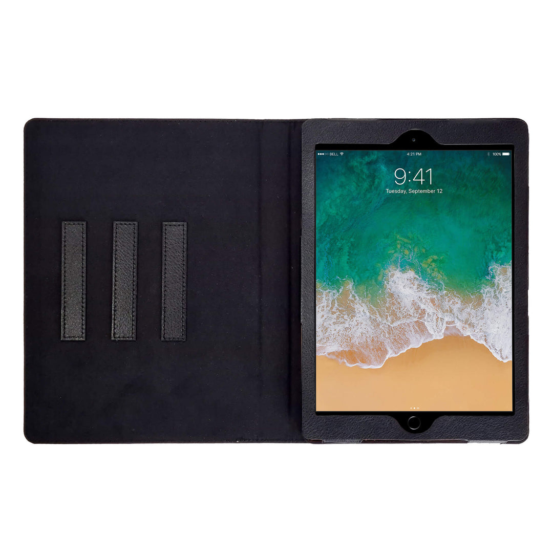 2 Photo Collage iPad Leather Case