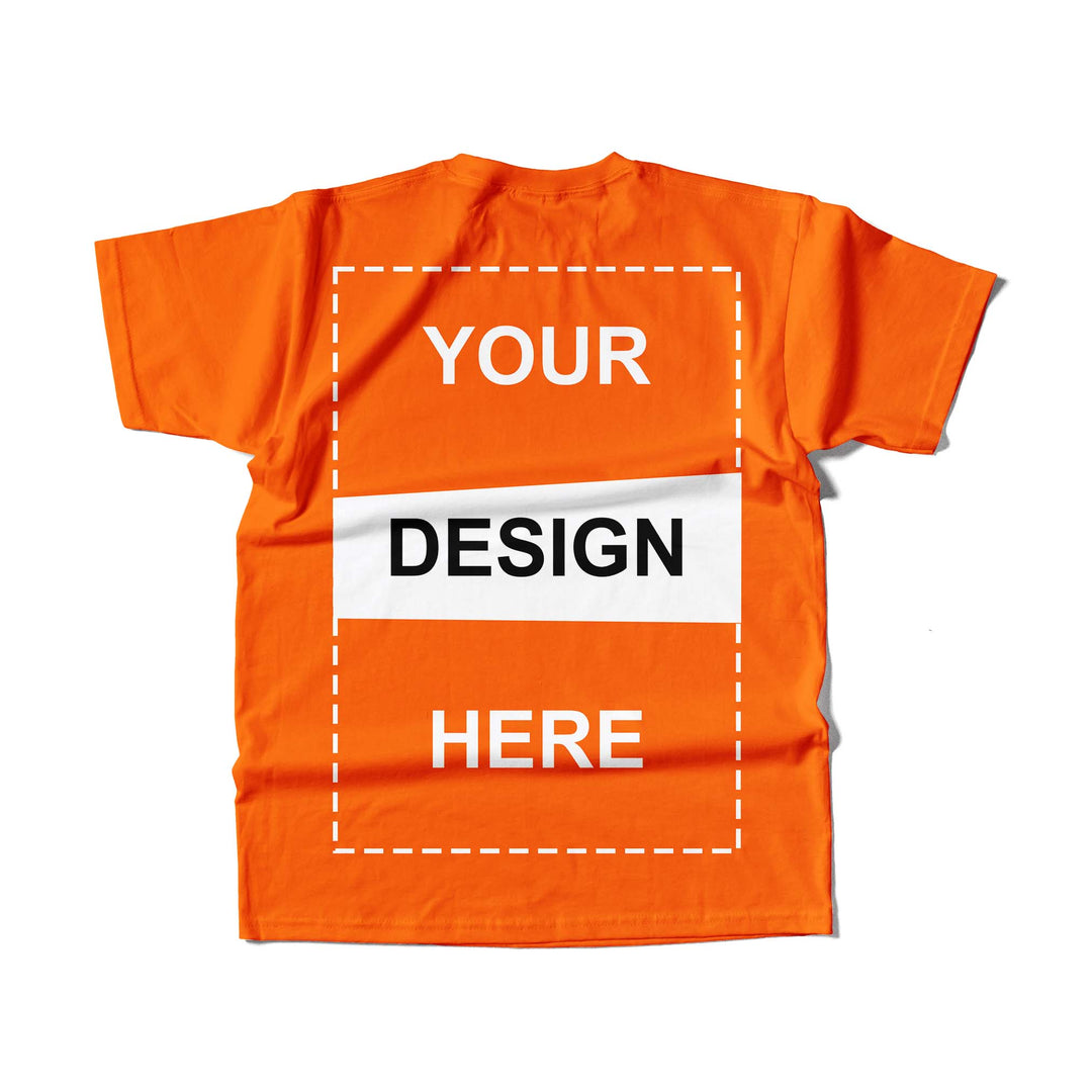 Personalised Orange T-shirt