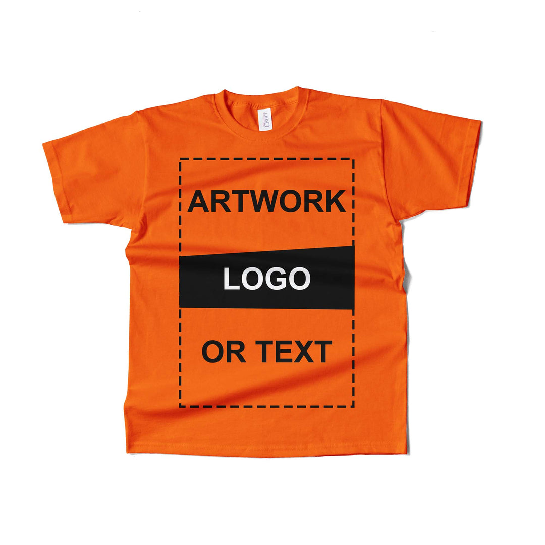 Personalised Orange T-shirt