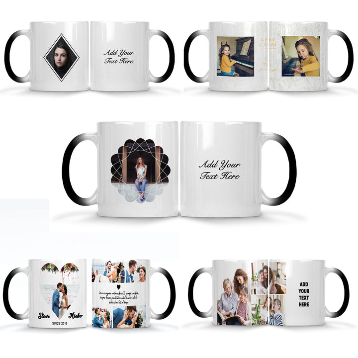 Photo and Texts Mugs