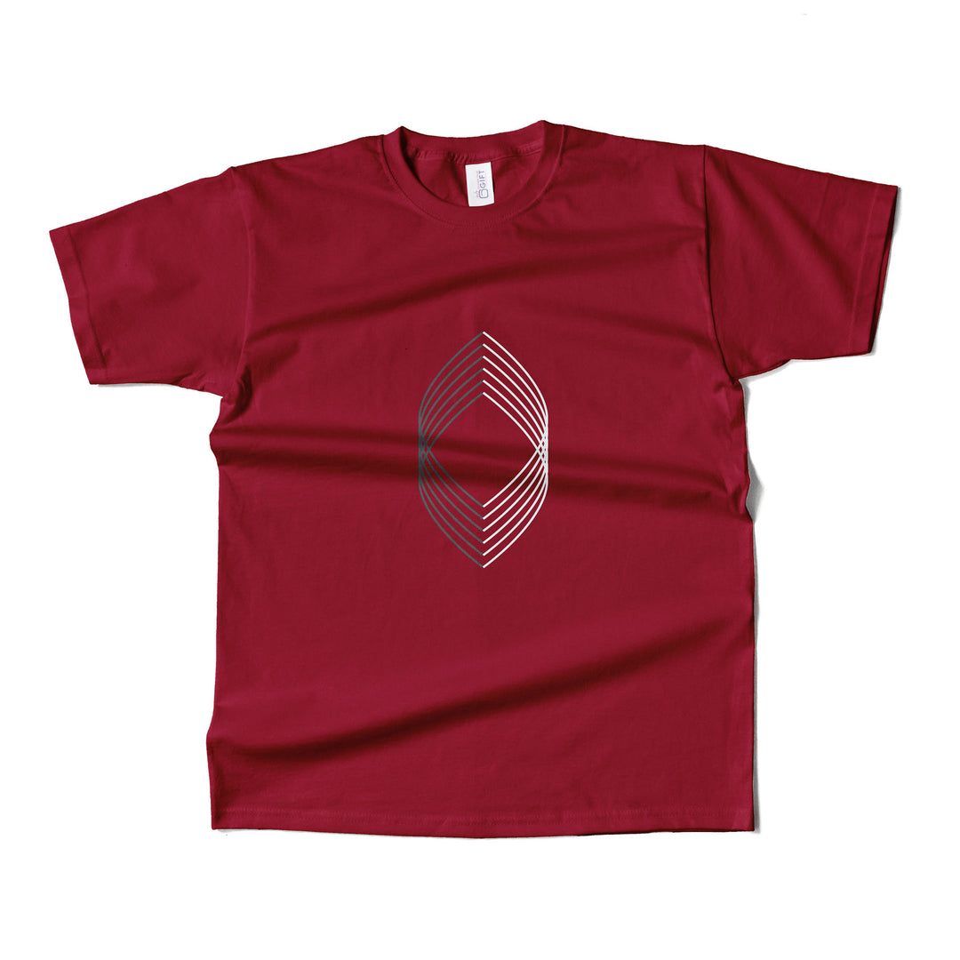 Pointed Oval Custom T-shirt