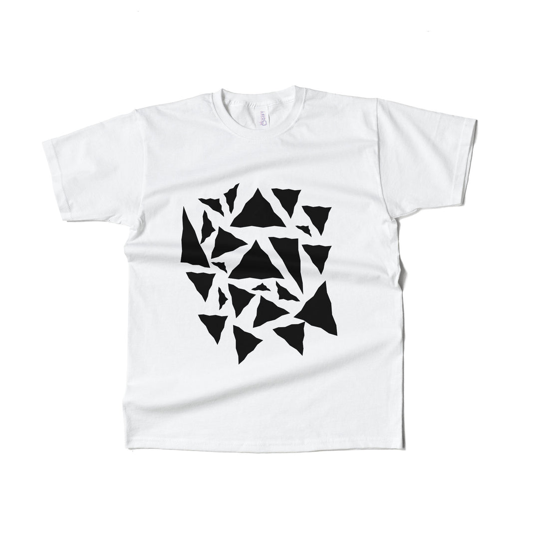 Polygon Triangles  Custom T-shirt