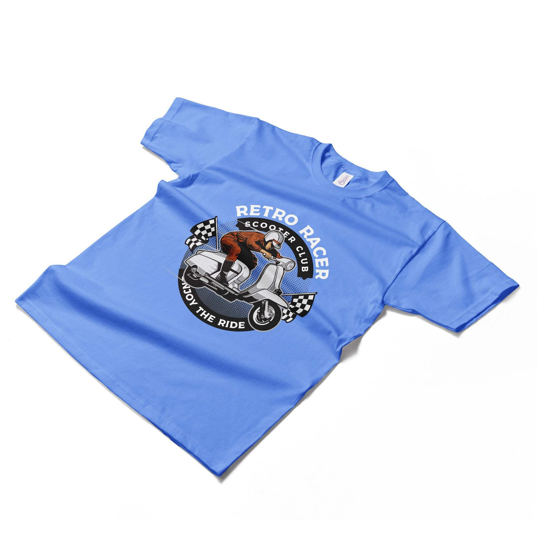 Retro Racer scooter T-shirt