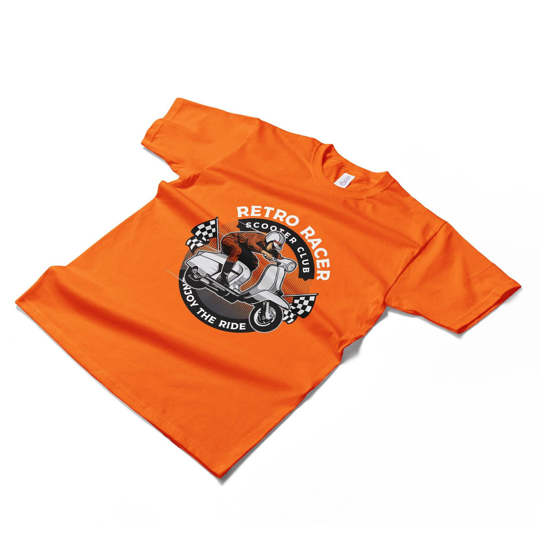 Retro Racer scooter T-shirt