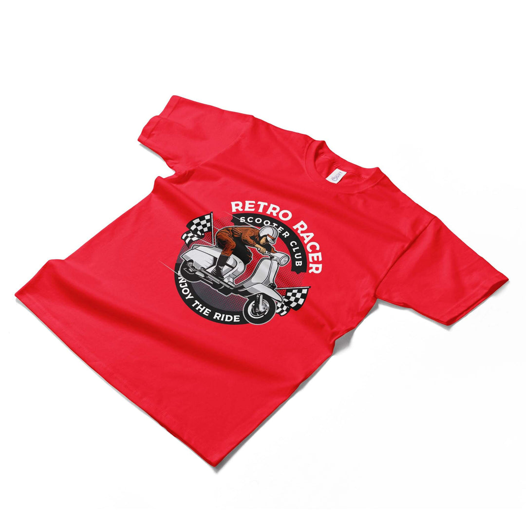 Retro Racer scooter T-shirt