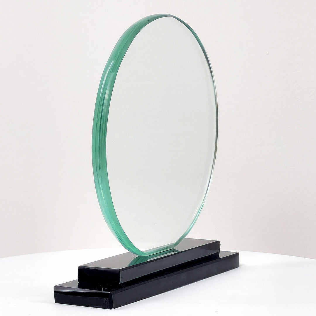 Round Crystal Sheild