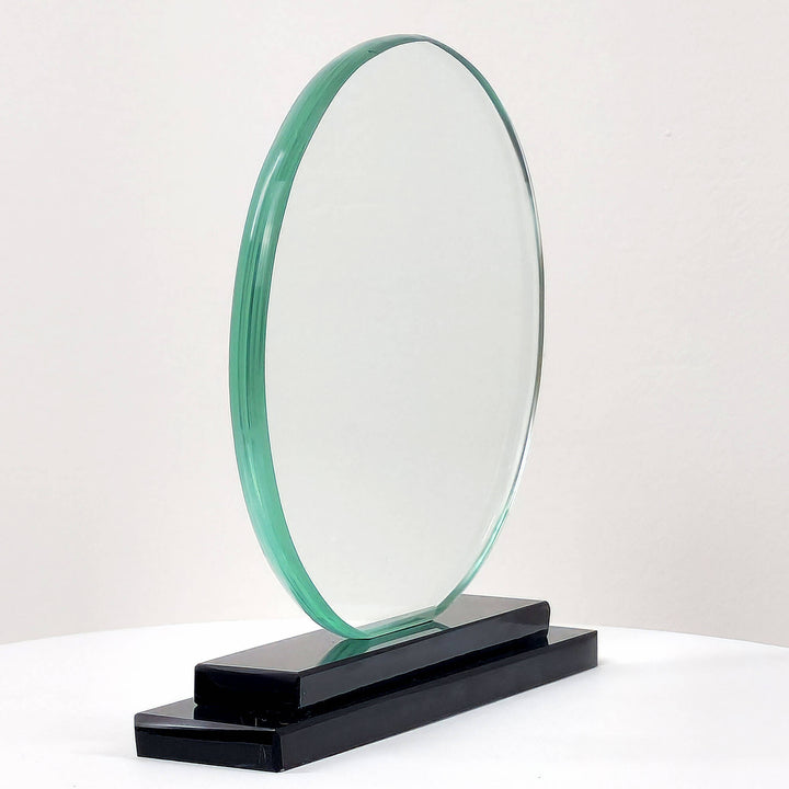 Round Crystal Sheild