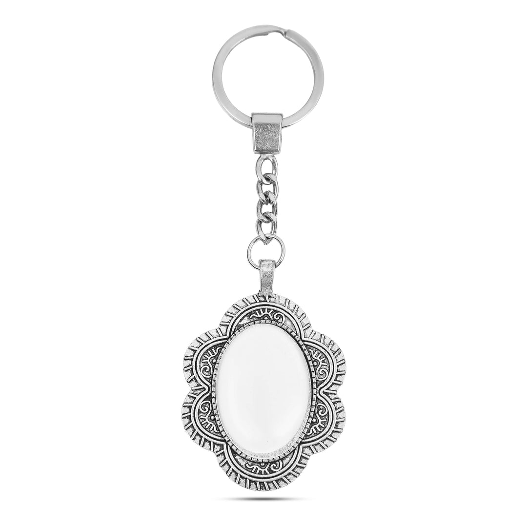 Crystal Photo Keyrings