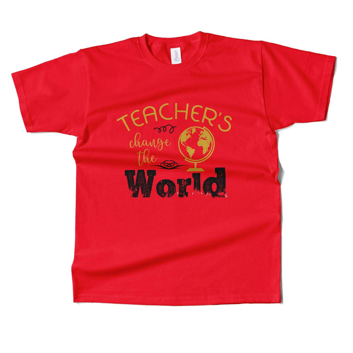 Teacher Change The World T-shirt