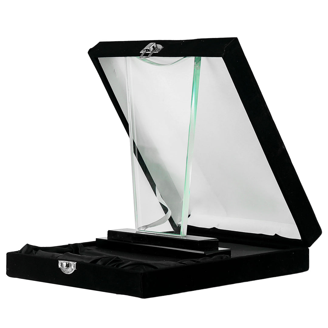 Personalised Crystal Shield - trophy