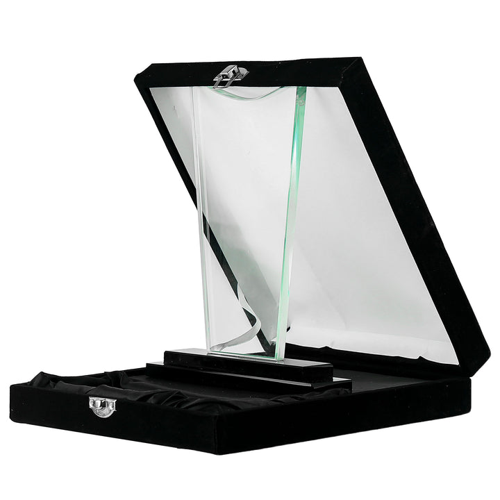 Personalised Crystal Shield - trophy