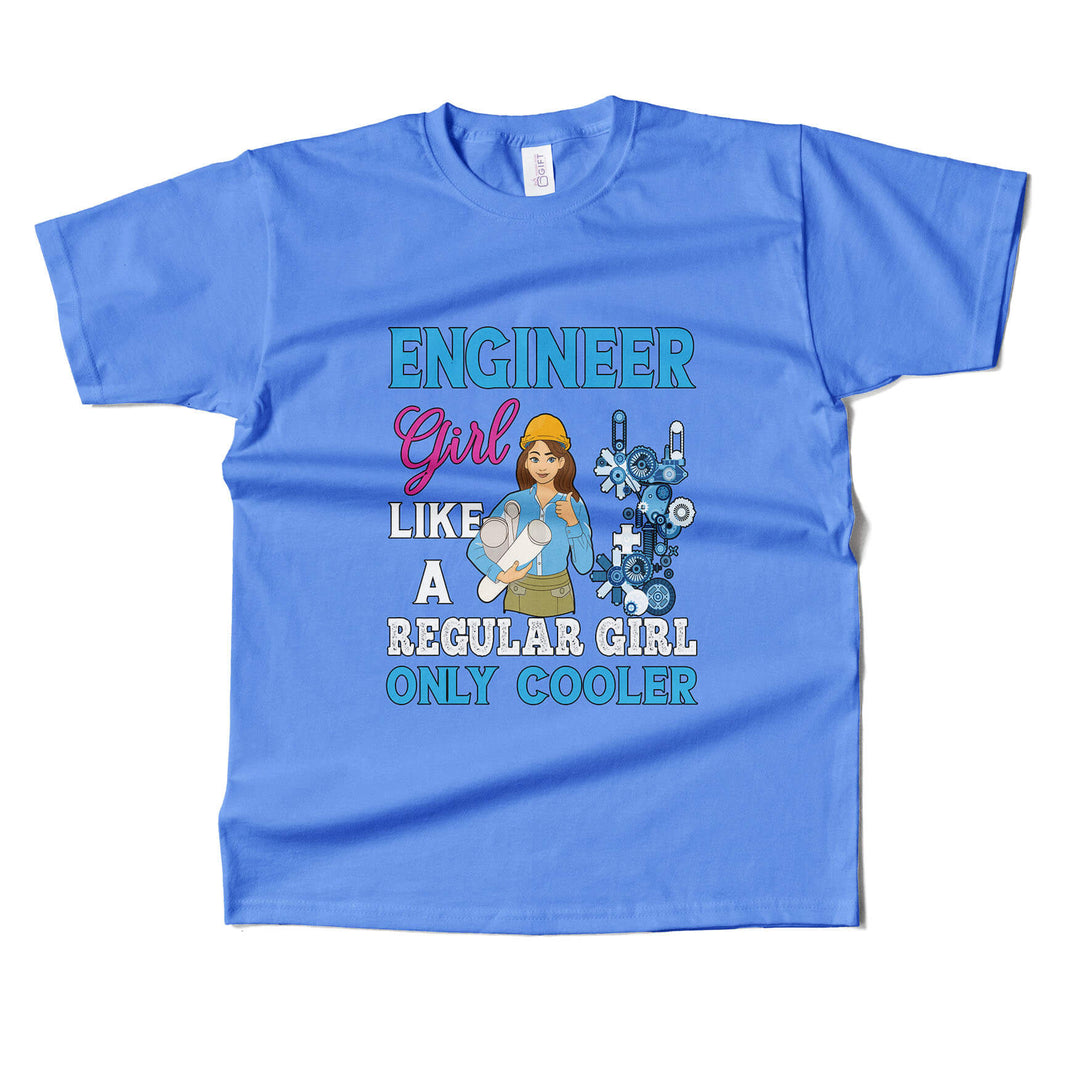 Cool Engineer Girl T-shirt