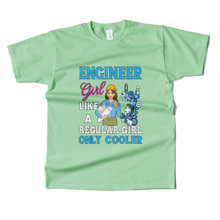 Cool Engineer Girl T-shirt