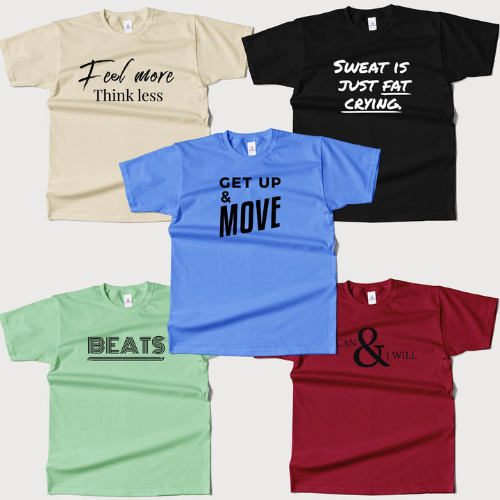 Custom Quotes Round T-shirt