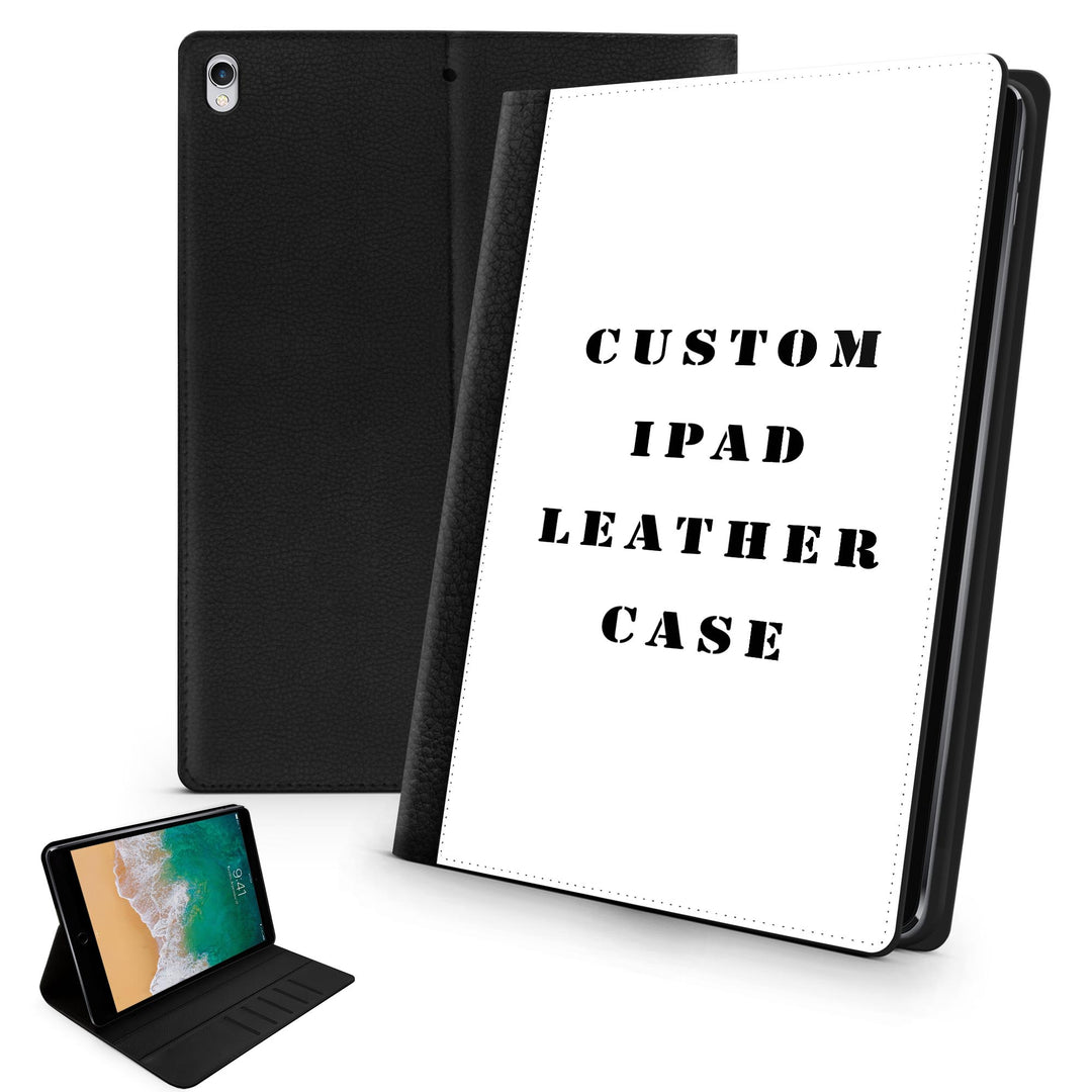 Personalised iPad Leather Case