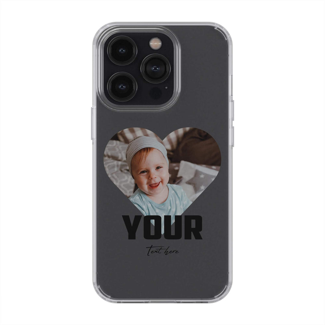 Custom iPhone Clear Photo Case