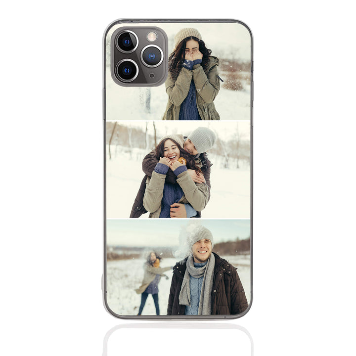 3 Photo iPhone Clear Silicone Case