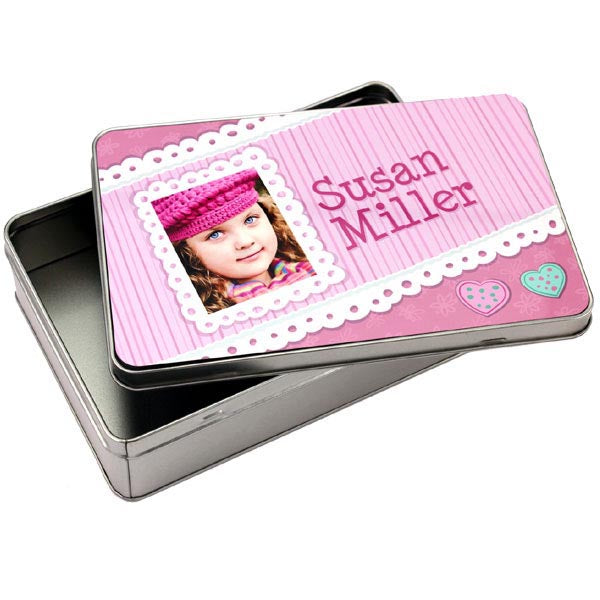 Personalised Rectangle Tin