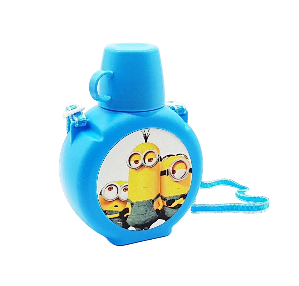 Personalised Plastic Water Bottle With A Cup.