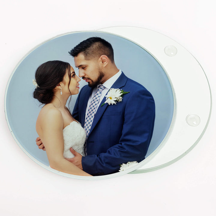 Personalised Glass Coaster - Round